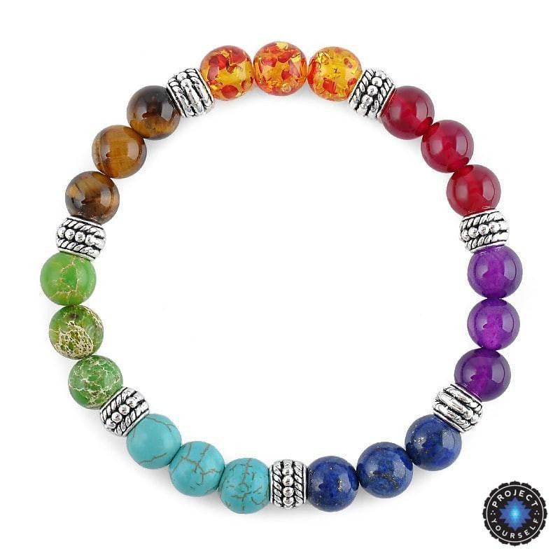 Chakra Balancing Crystals Bracelet for Healing