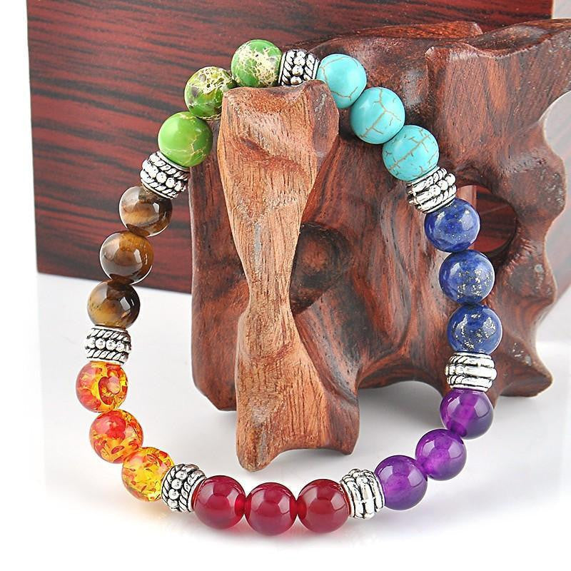 Chakra Balancing Crystals Bracelet for Healing