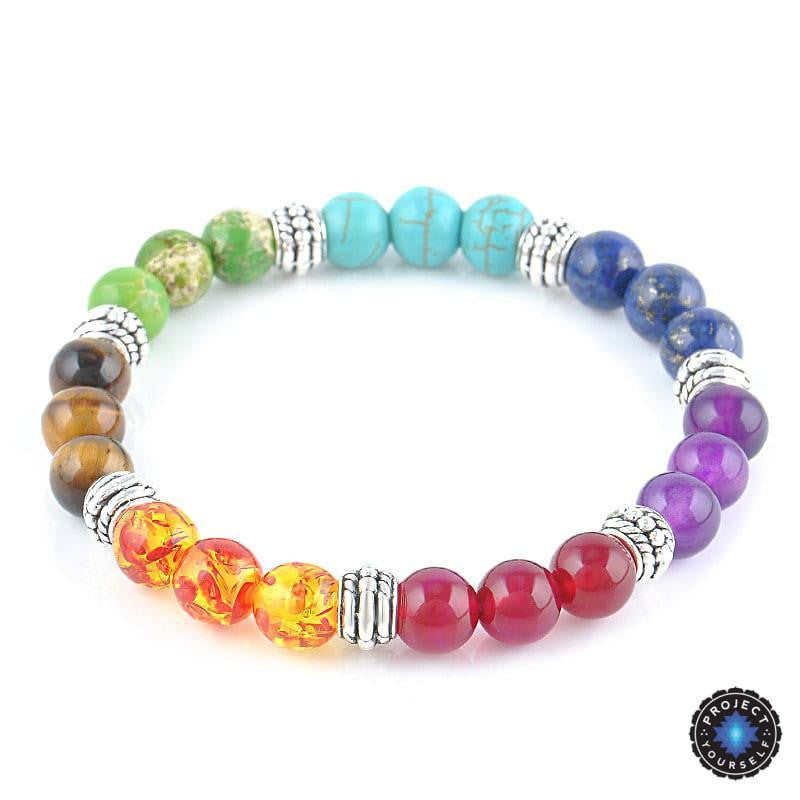 Chakra Balancing Crystals Bracelet for Healing