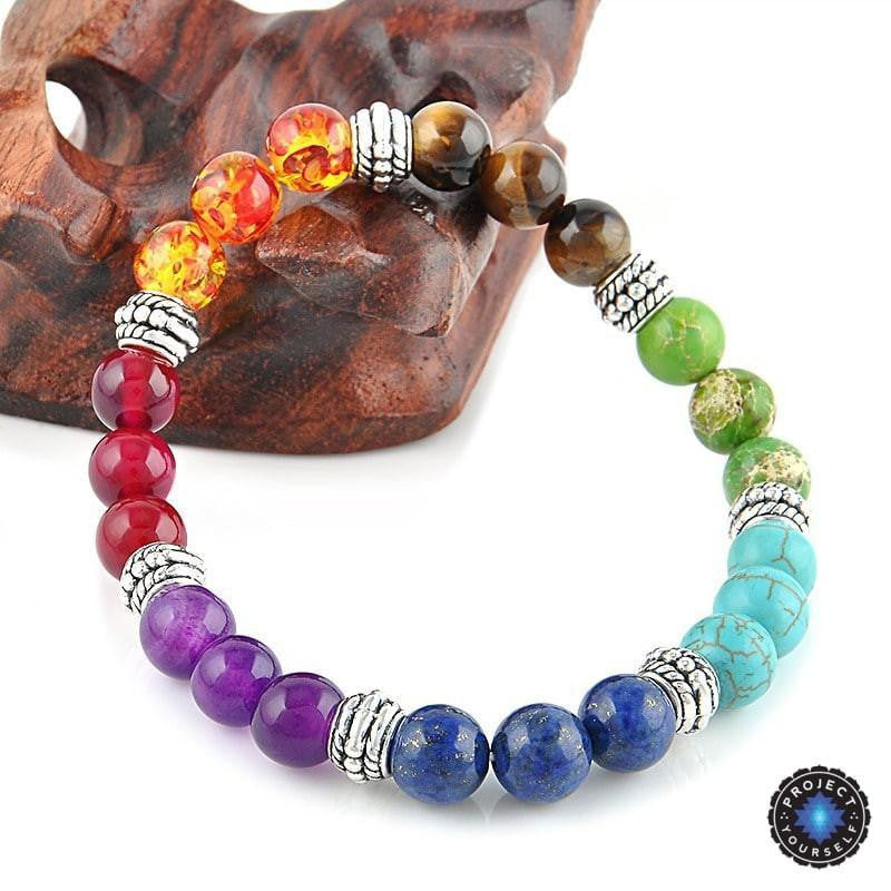 Chakra Balancing Crystals Bracelet for Healing