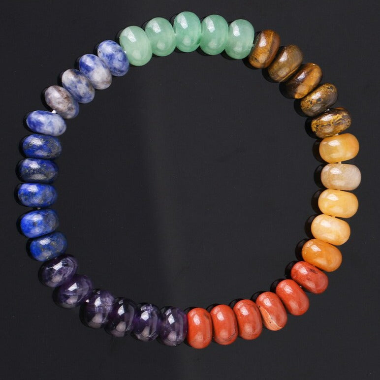 Natural Stone Bracelet for Chakra Harmony