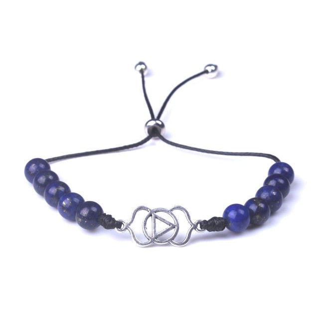 7 Chakra Natural Stone Bracelet for Balance and Harmony
