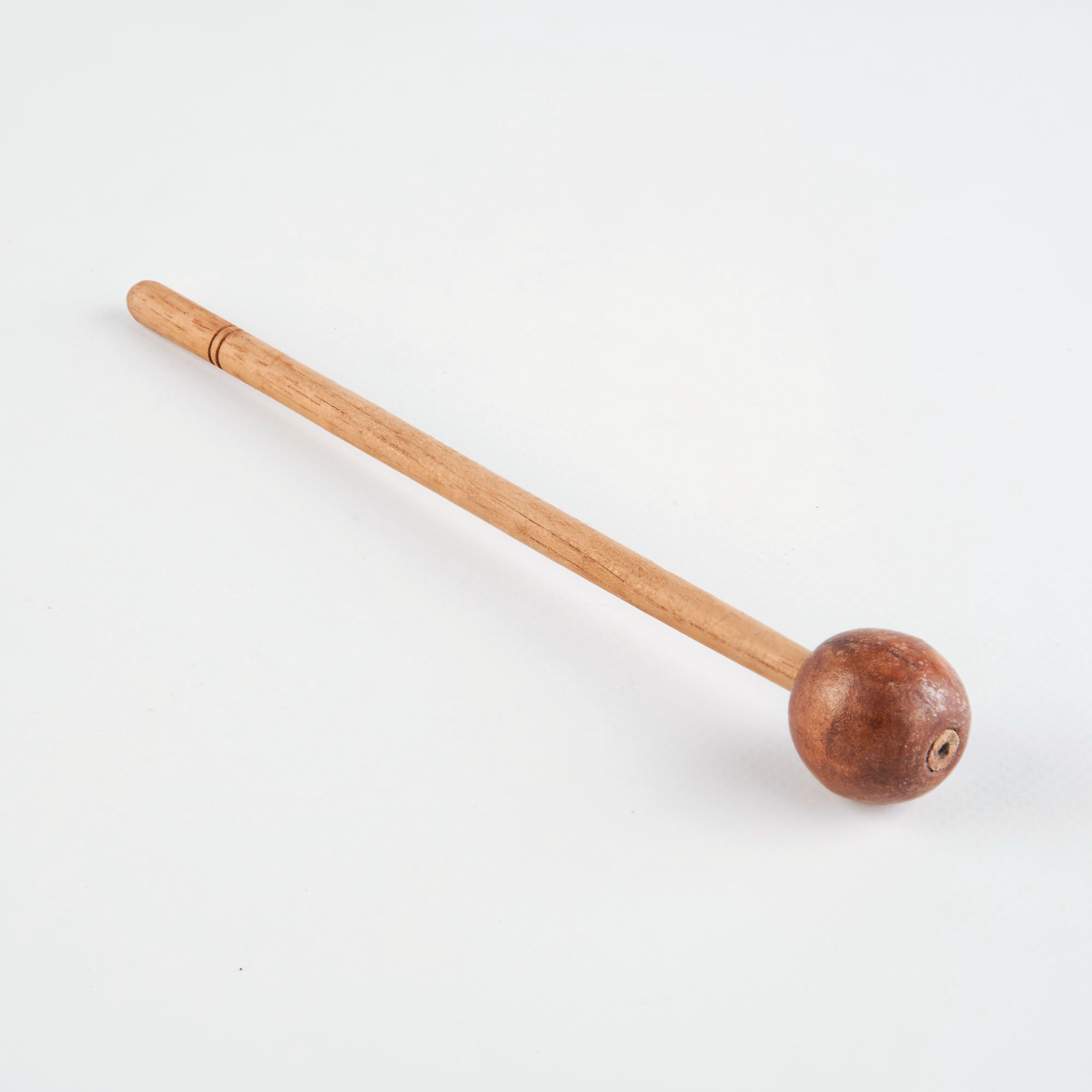 Wooden mallet with copper head for Chakra Energy Bar Chimes meditation use