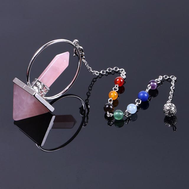 Chakra Crystal Pendulum for Energy Balance