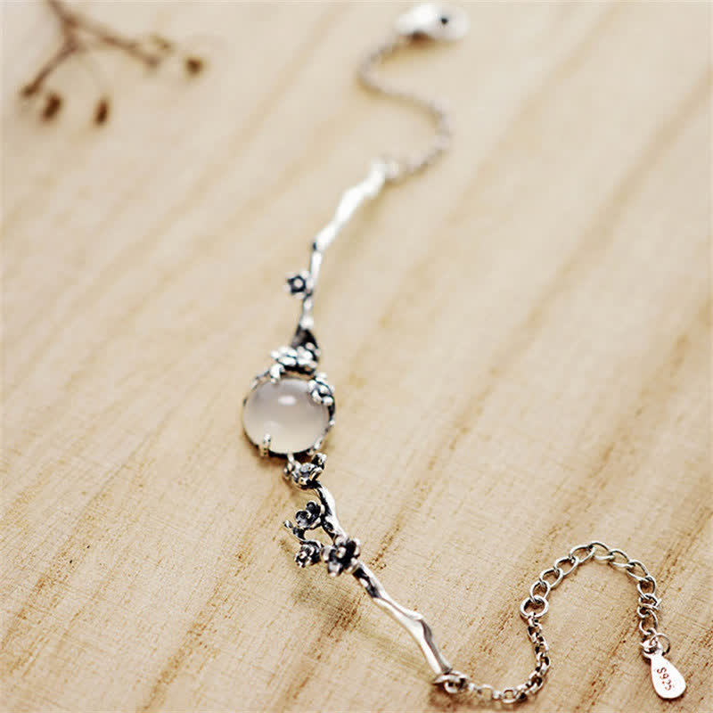 Chalcedony Positive Harmony Bracelet Adjustable Size