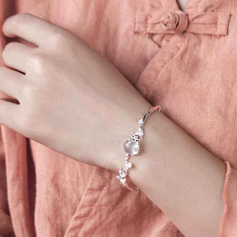 Chalcedony Positive Harmony Bracelet Adjustable Size