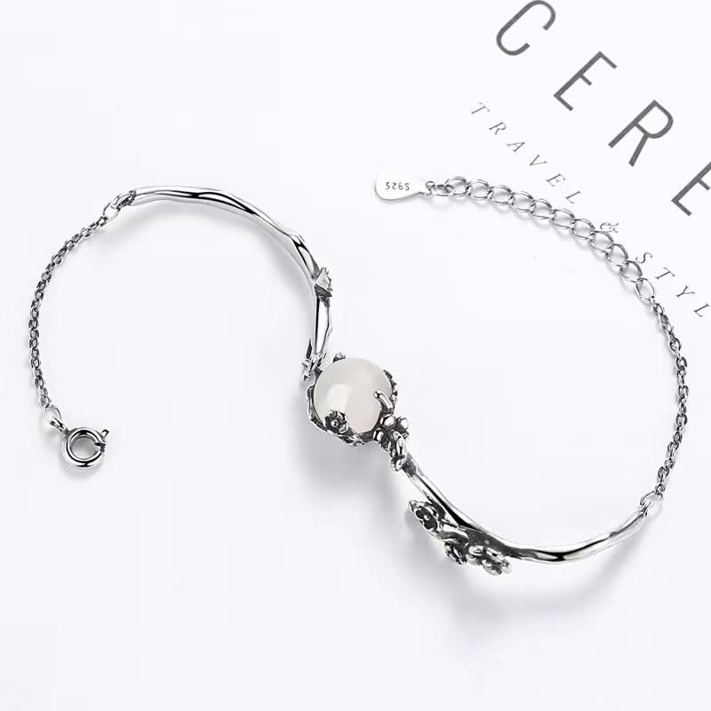 Chalcedony Positive Harmony Bracelet Adjustable Size