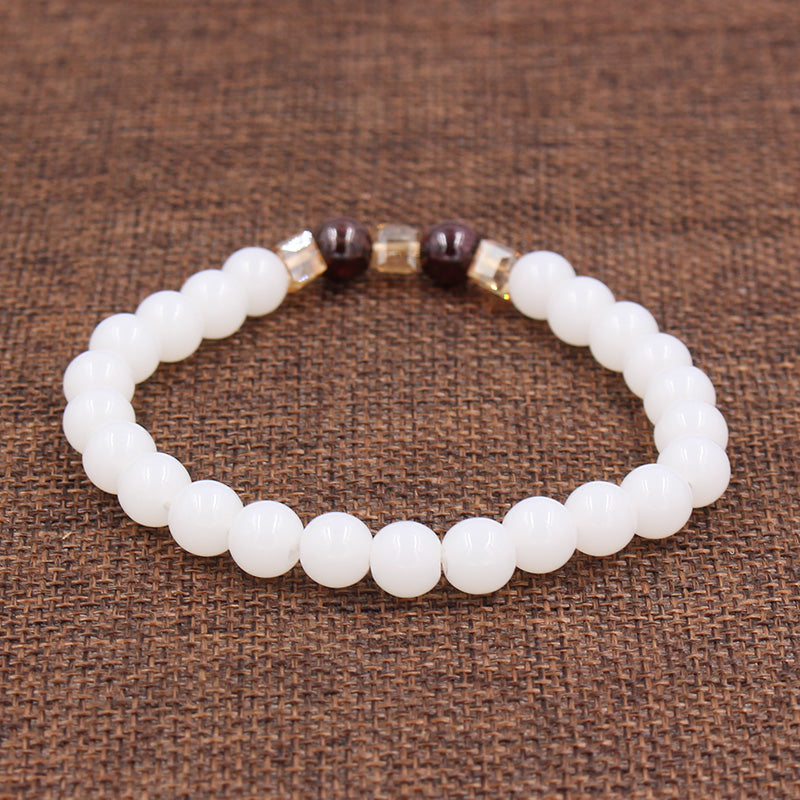 Chalcedony Stone Bracelet for Calm and Confidence