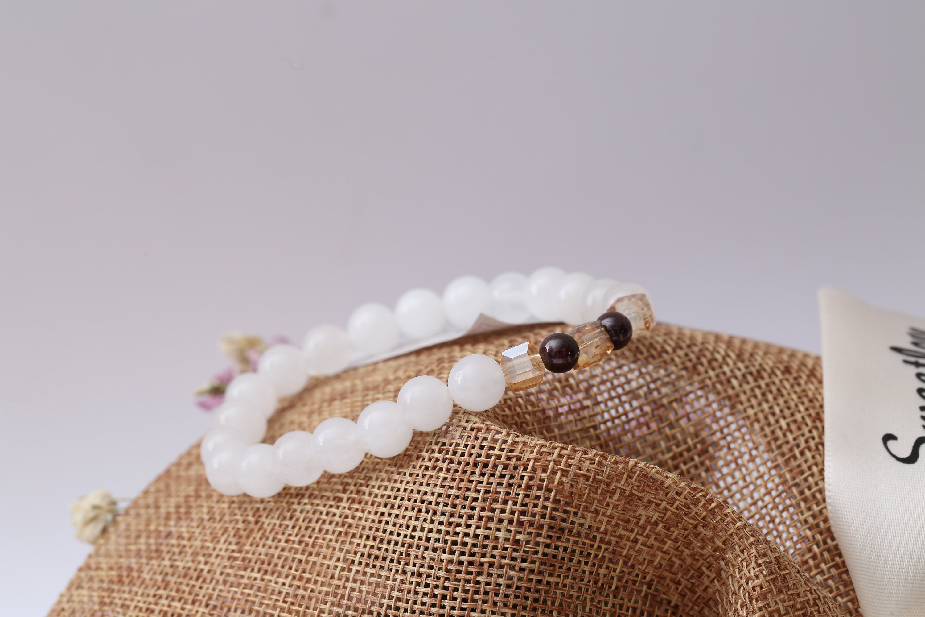 Chalcedony Stone Bracelet for Calm and Confidence