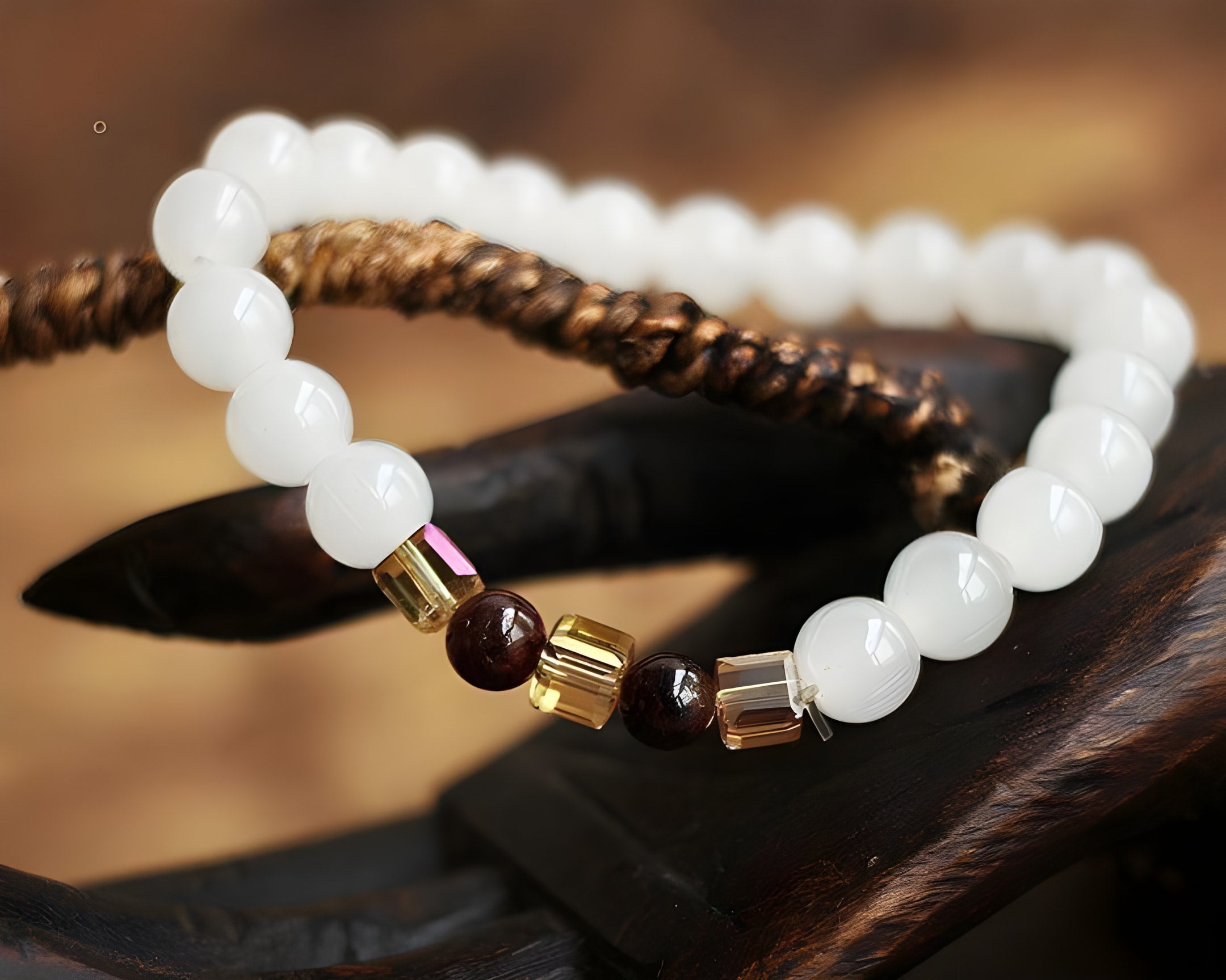 Chalcedony Stone Bracelet for Calm and Confidence