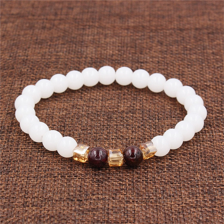 Chalcedony Stone Bracelet for Calm and Confidence