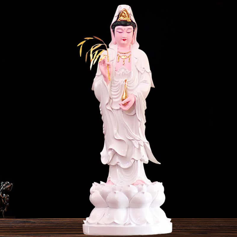 Chenrezig Bodhisattva Resin Buddha Statue 30cm Harmony