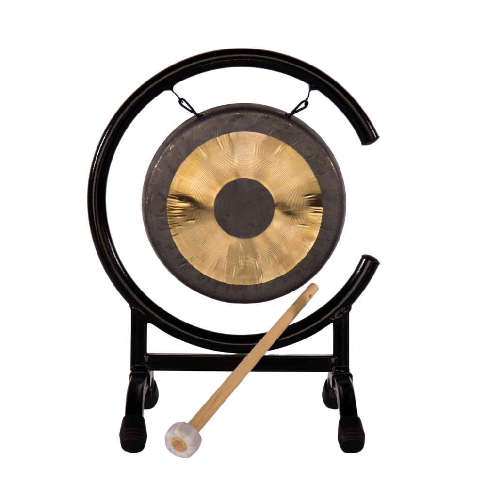 Chinese Gong with Metal C Stand for Sound Healing - 6’ Chau Gong on C Stand $79.99 - On sale