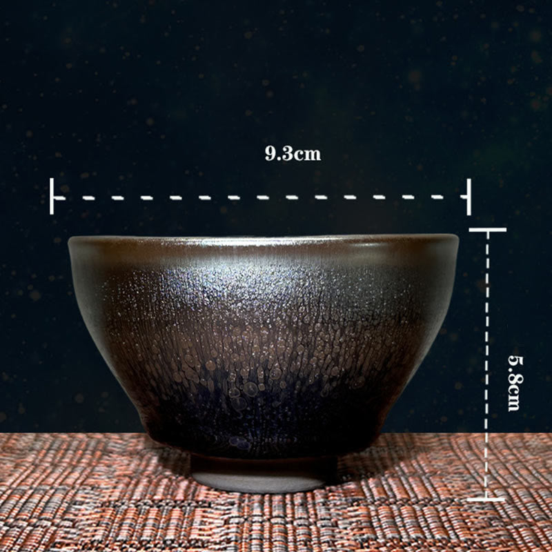 Chinese Jian Zhan Ceramic Tea Cup 150ml for Meditation