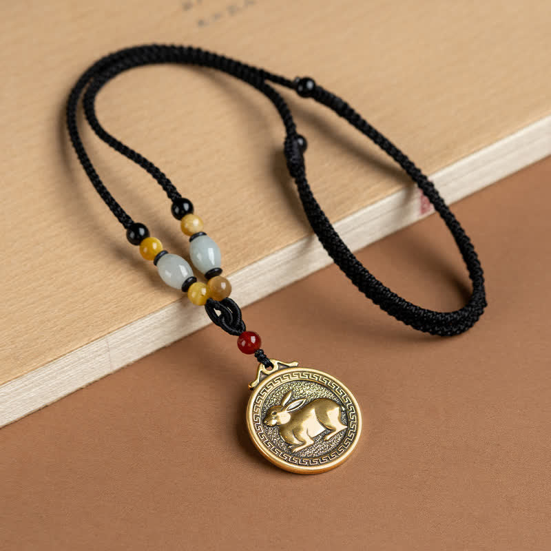 Chinese Zodiac Blessing Necklace | Wealth & Fortune Charm