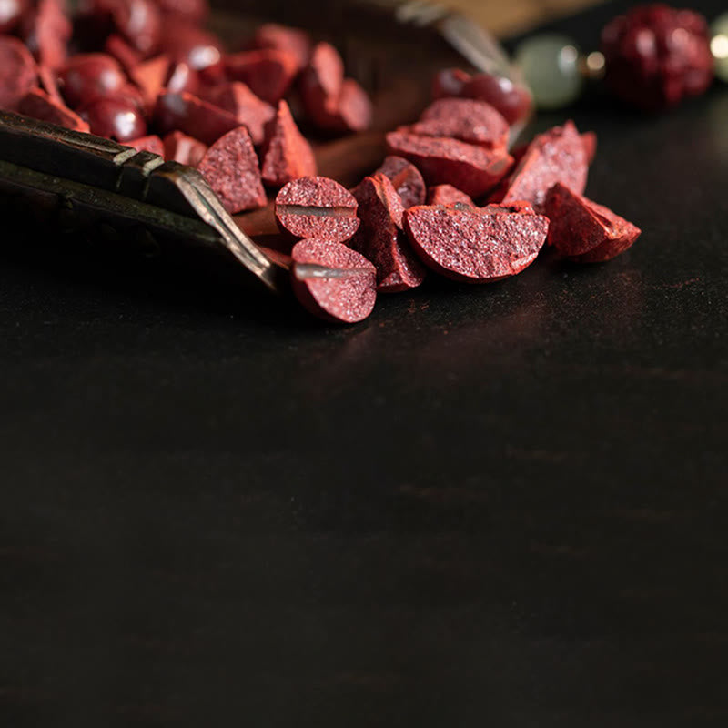 Chinese Zodiac Jade Fu Luck Rope Bracelet