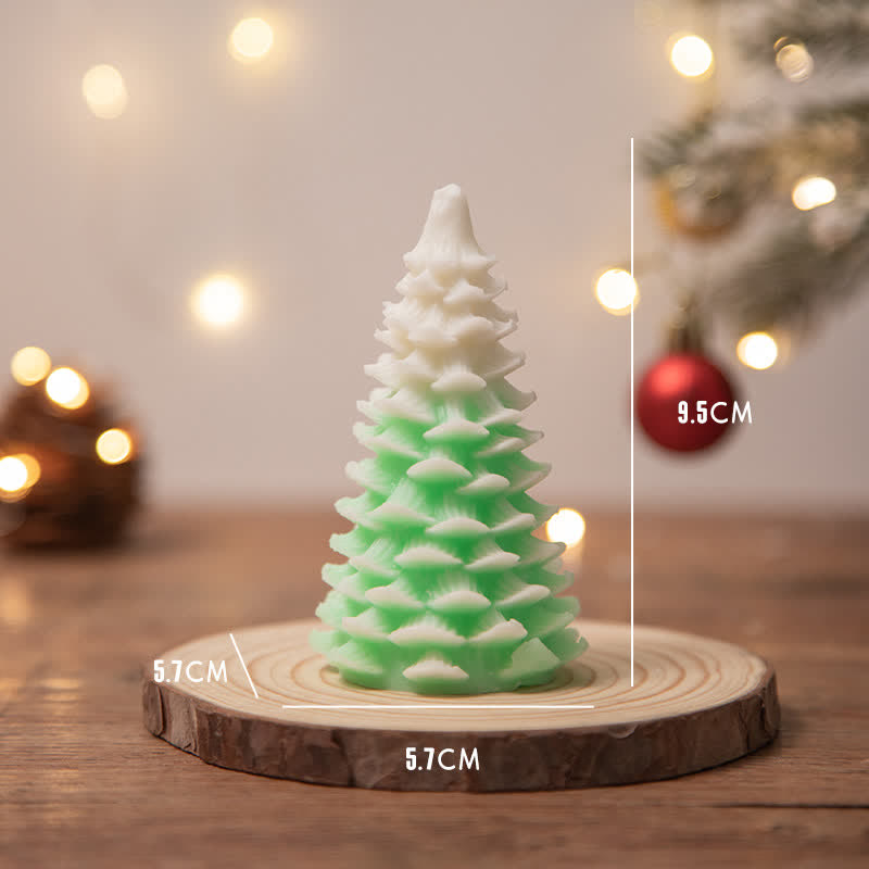Christmas Tree Scented Soy Wax Candle for Spiritual Cleansing