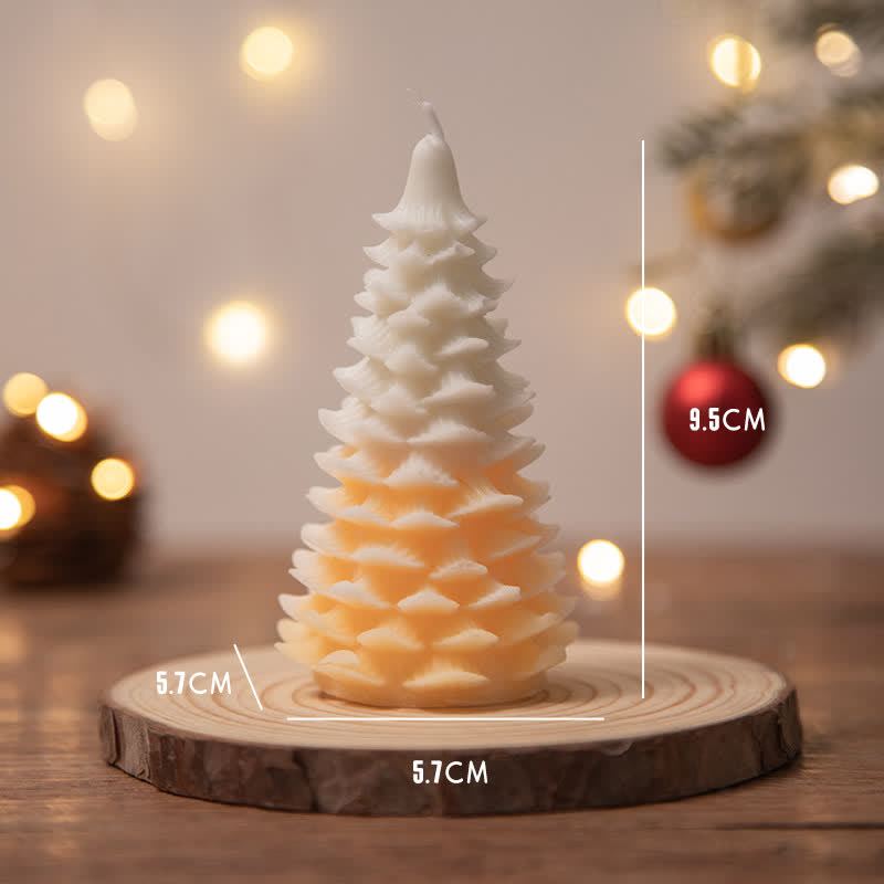 Christmas Tree Scented Soy Wax Candle for Spiritual Cleansing
