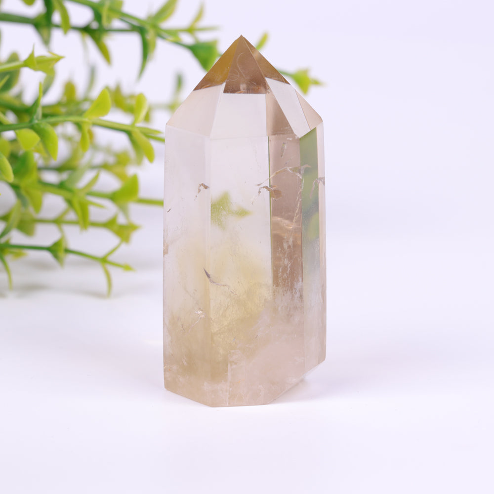 Citrine Prosperity Crystal Tower for Wealth