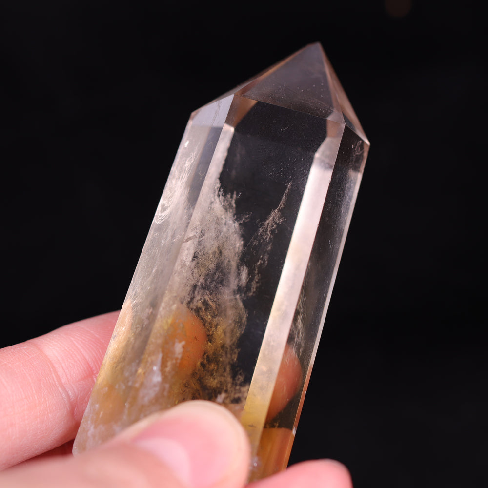 Citrine Crystal Tower for Prosperity and Abundance