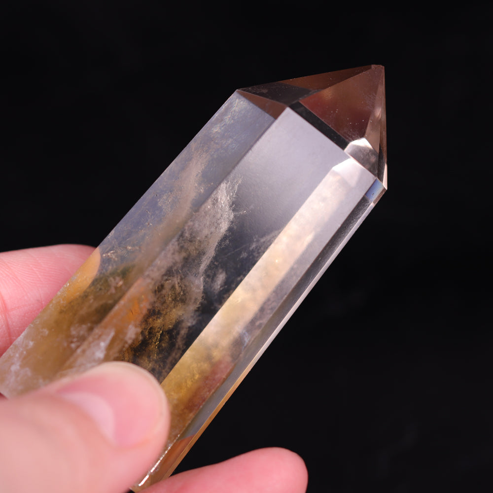 Citrine Crystal Tower for Prosperity and Abundance