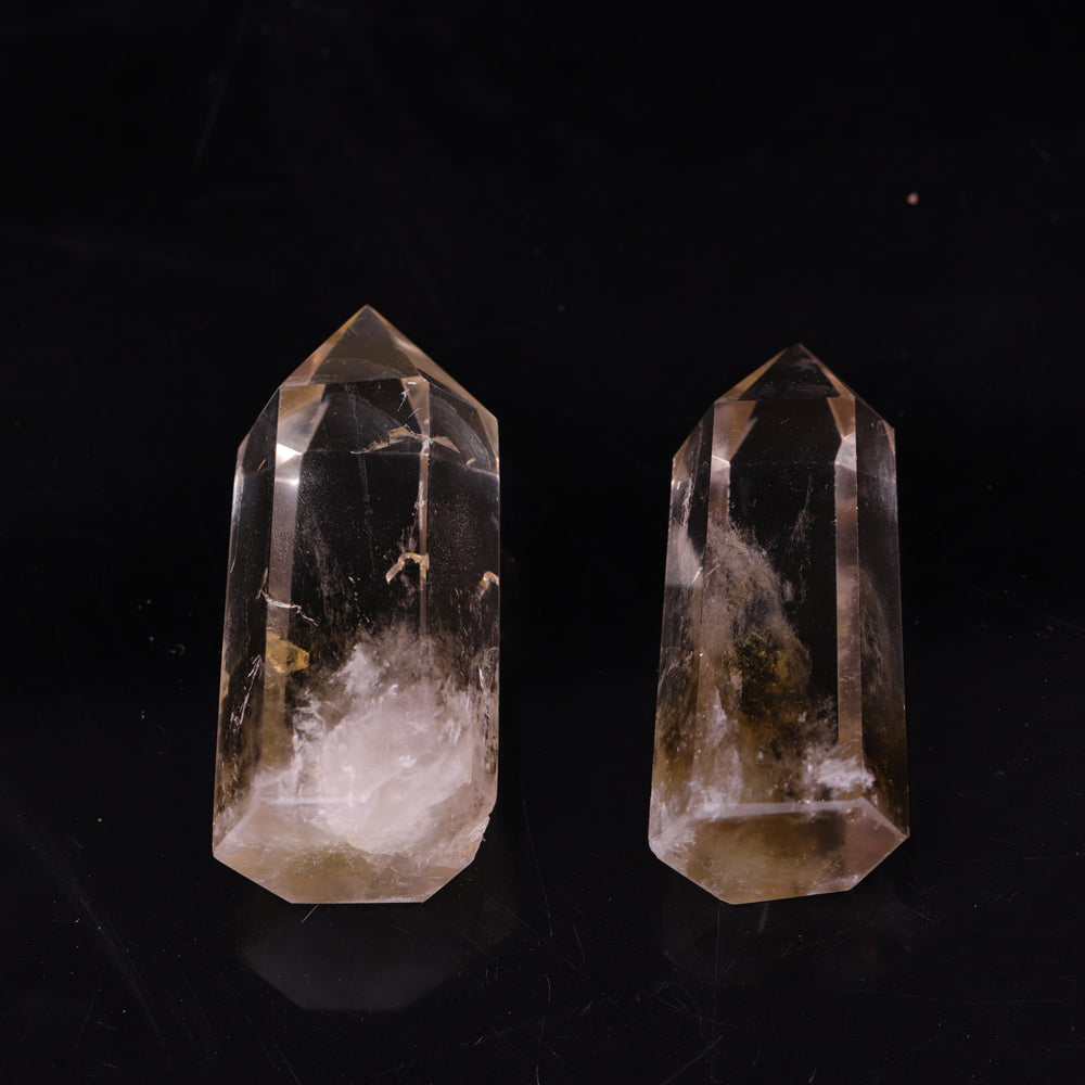 Citrine Crystal Tower for Prosperity and Abundance