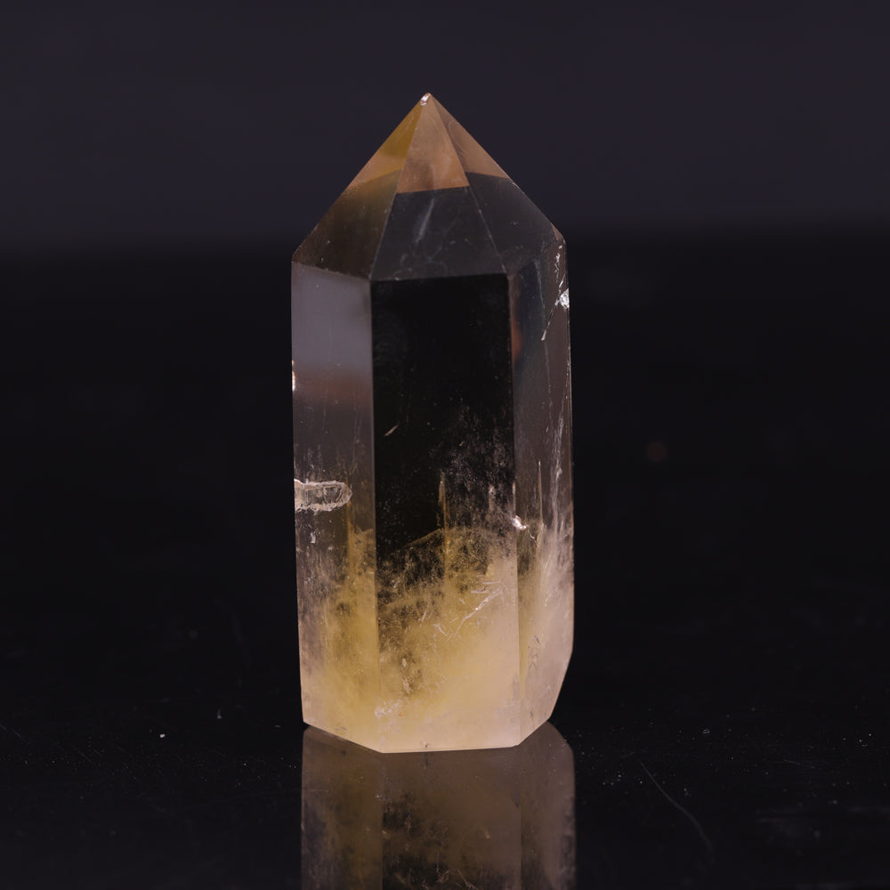 Citrine Crystal Tower for Prosperity and Abundance