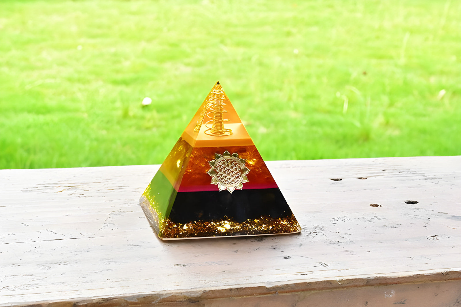 Citrine Pyramid of Protection