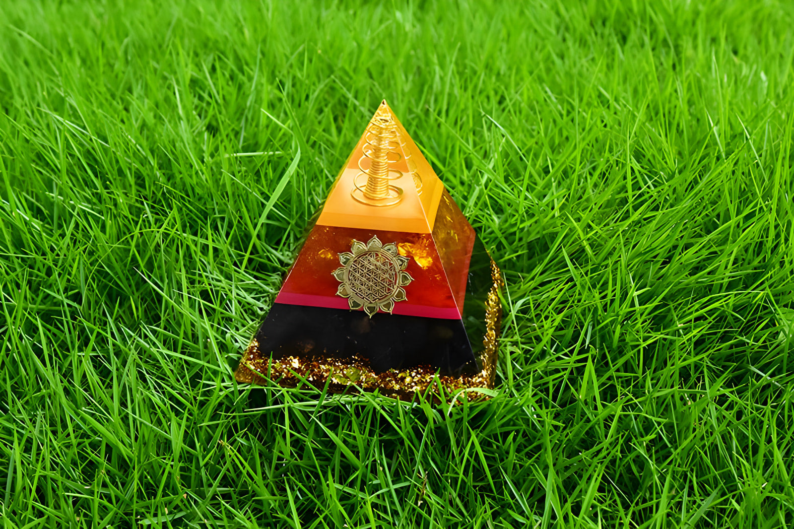 Citrine Pyramid of Protection