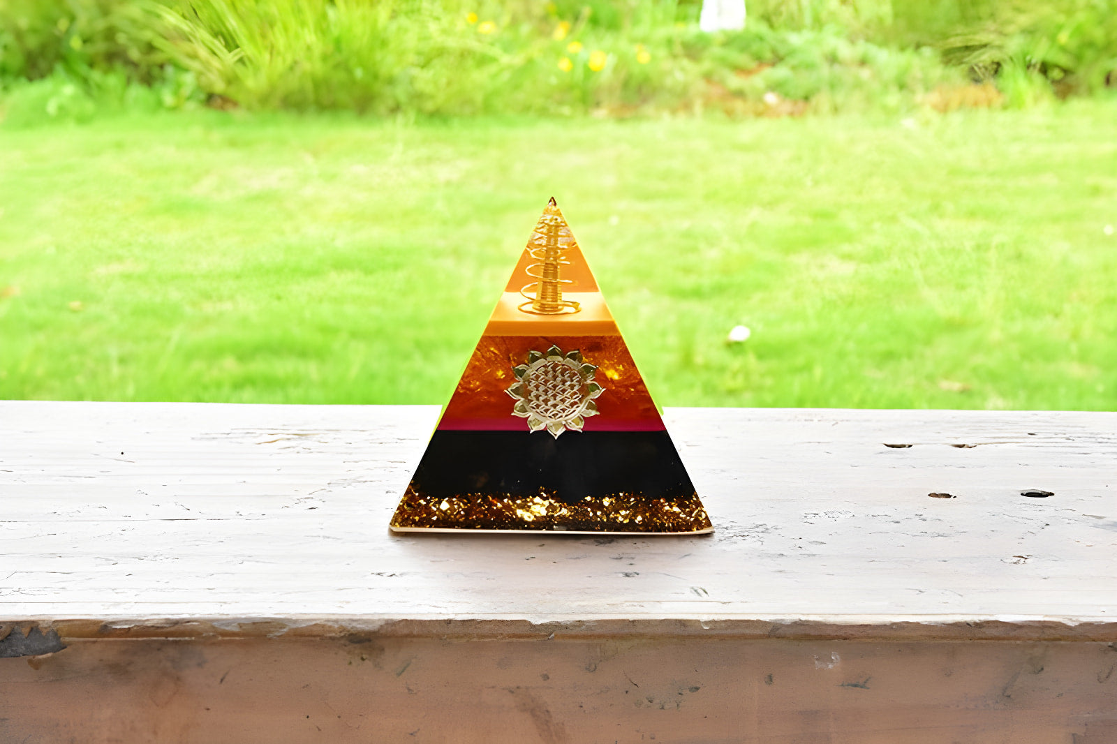 Citrine Pyramid of Protection