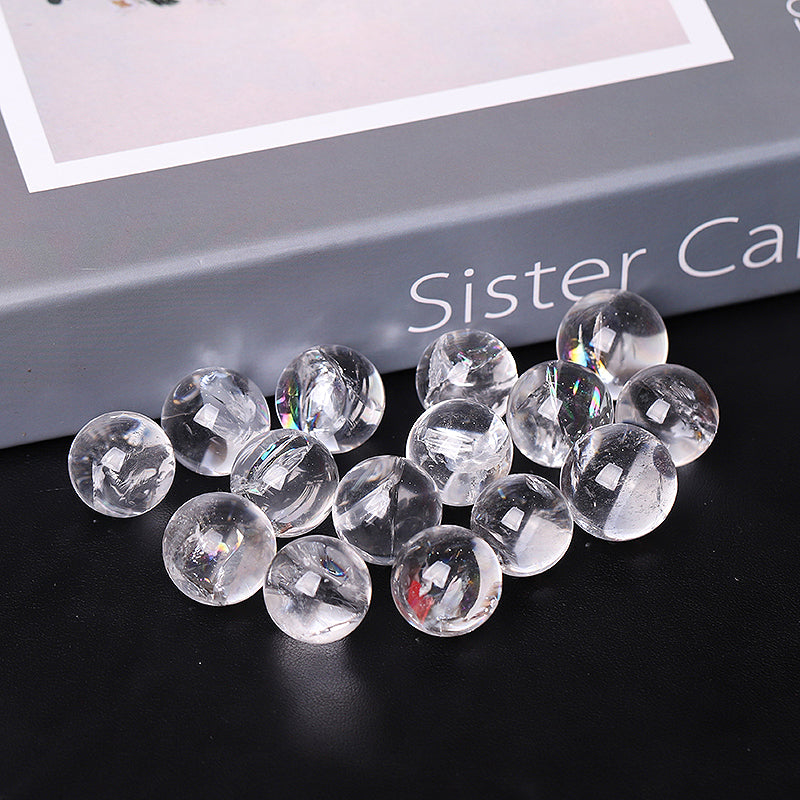 Clear Quartz 20mm Sphere for Meditation & Healing