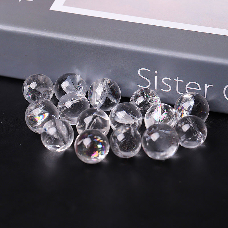 Clear Quartz 20mm Sphere for Meditation & Healing