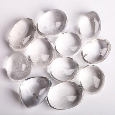 Clear Quartz Tumbled Stones 2.5-3cm Polished Crystals