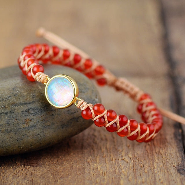 Colorful Bohemian Gemstone Bracelet for Personal Harmony