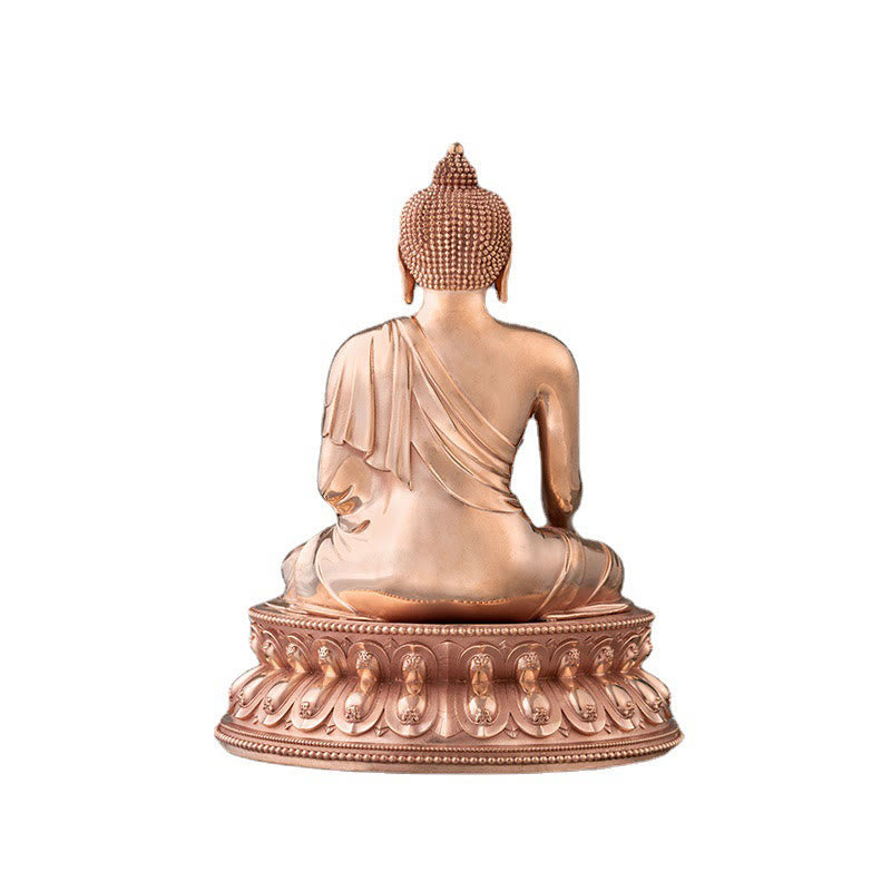 Copper Buddha Statue | Serenity Gautama Shakyamuni Figurine