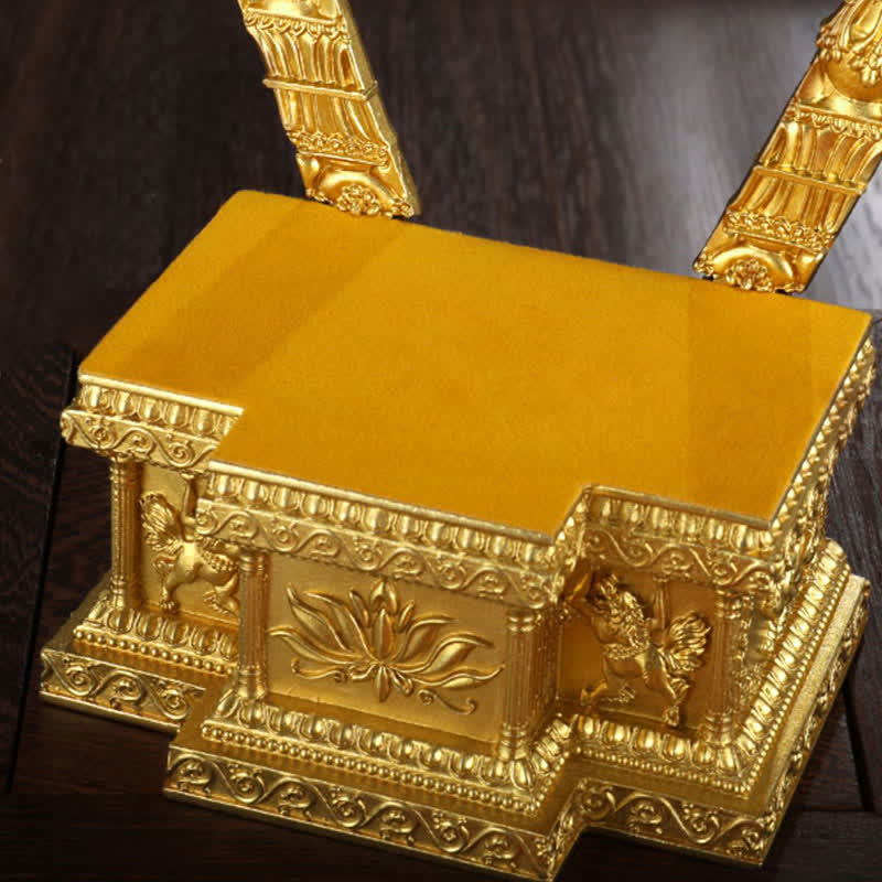 Copper Buddha Statue | Shakyamuni Amitabha Medicine Buddha Figurine