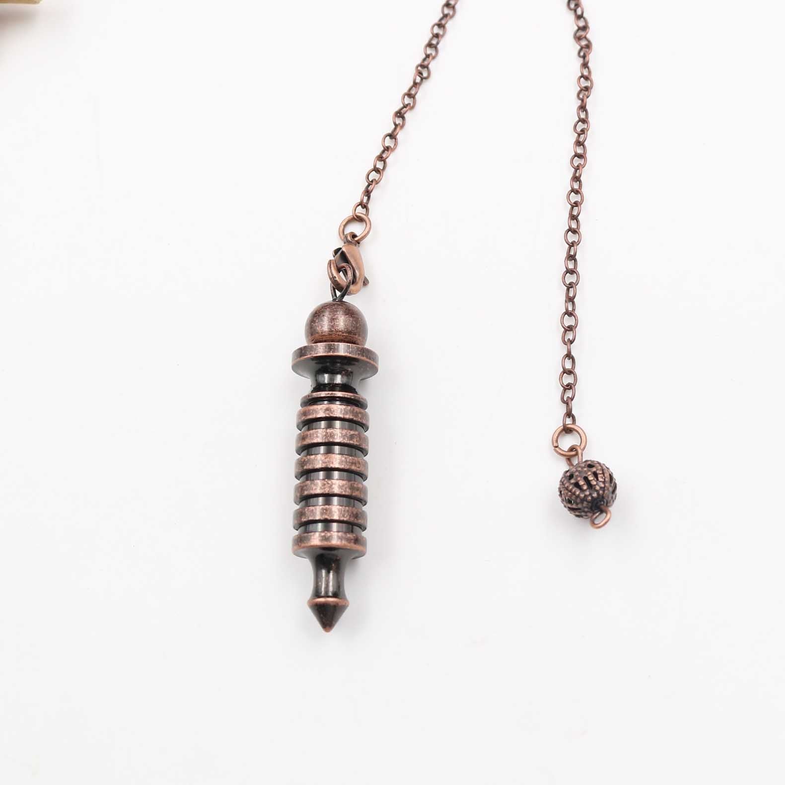 Copper Crystal Pendulum for Spiritual Practice