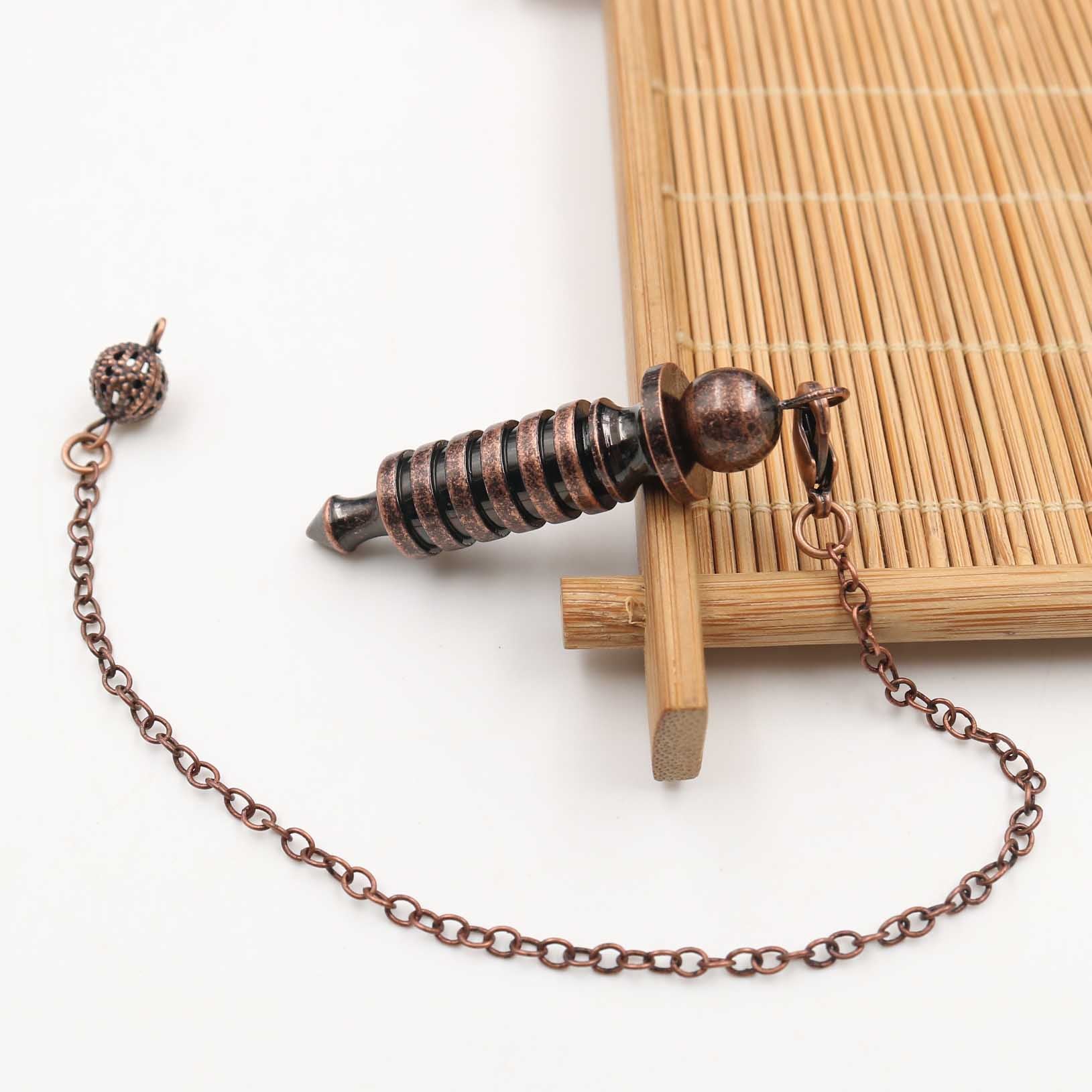 Copper Crystal Pendulum for Spiritual Practice