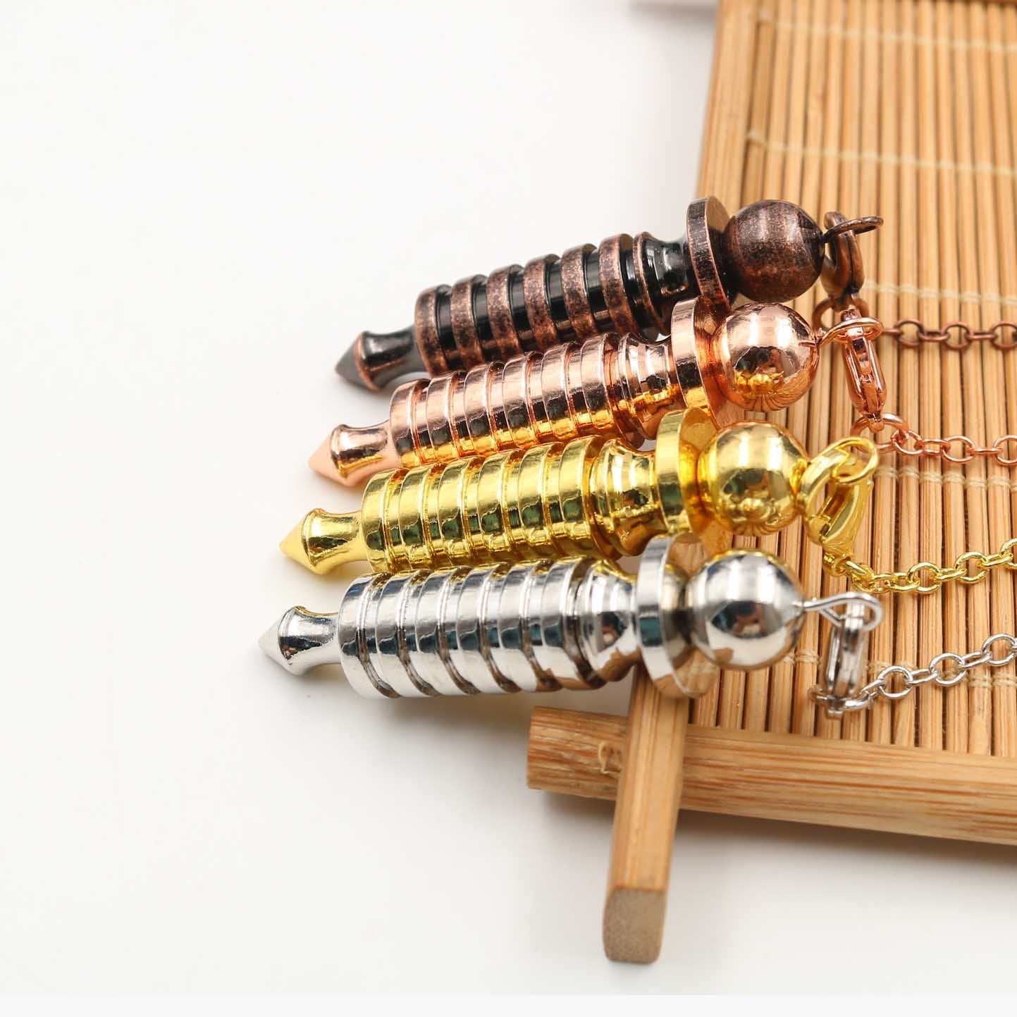 Copper Crystal Pendulum for Spiritual Practice