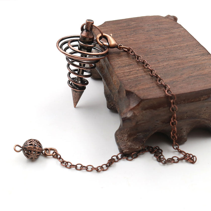 Copper Crystal Pendulum for Spiritual Practice