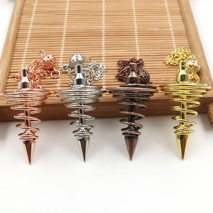 Copper Crystal Pendulum for Spiritual Practice