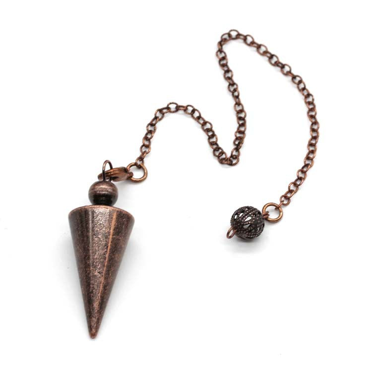 Copper Crystal Pendulum for Spiritual Practice