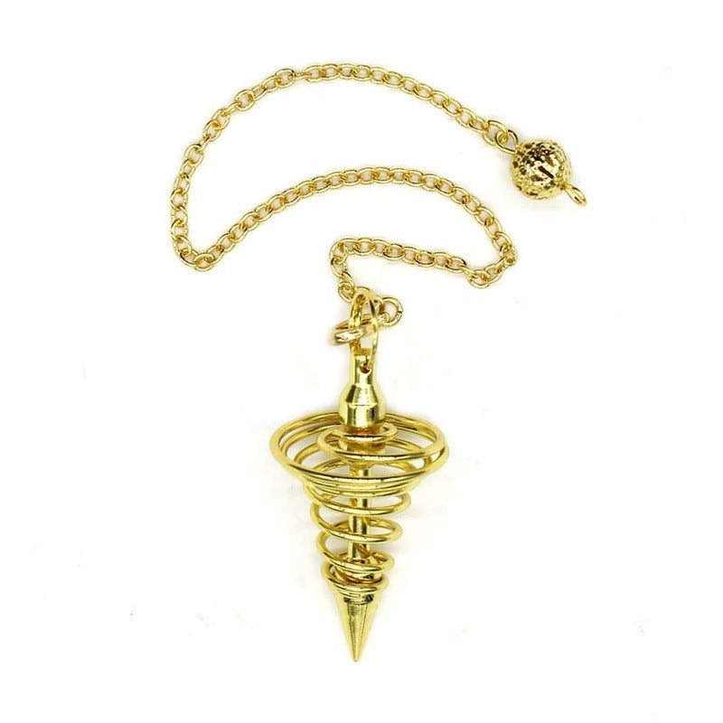 Copper Crystal Pendulum for Spiritual Practice