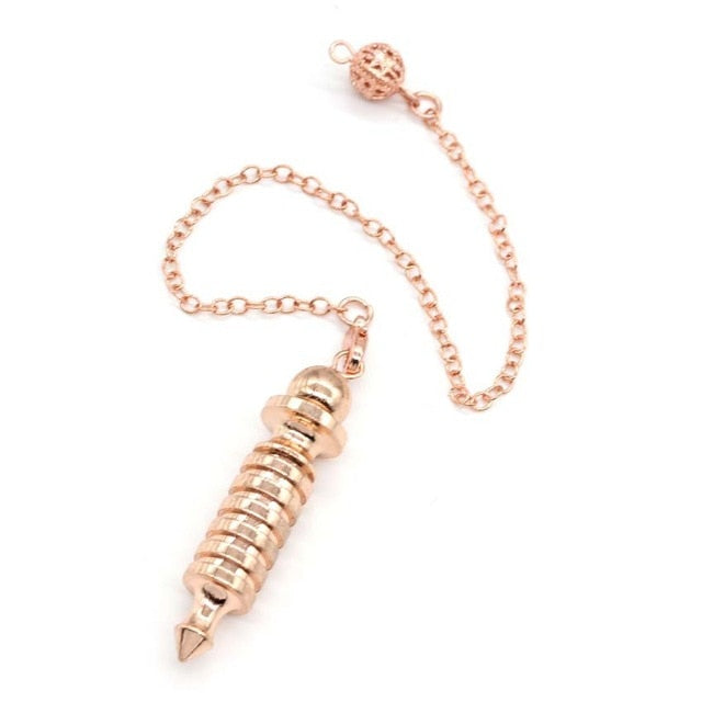 Copper Crystal Pendulum for Spiritual Practice