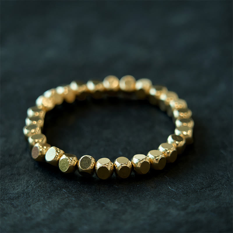 Copper Good Luck Healing Bracelet 6mm