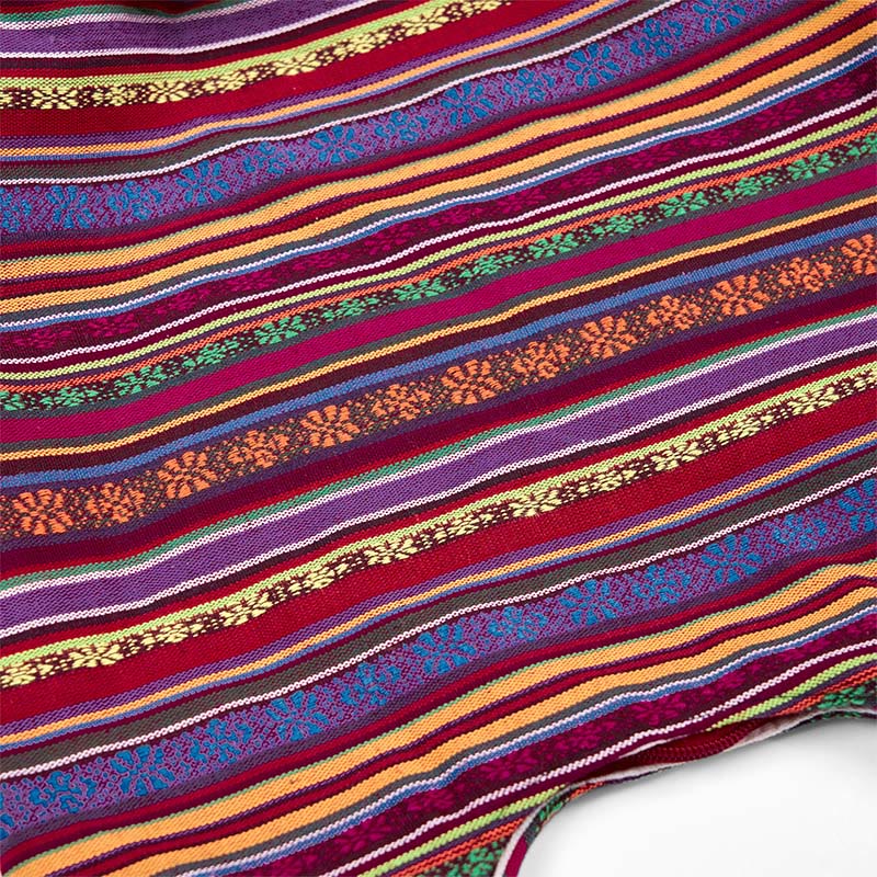 Cotton Stripes Pattern Crossbody Bag | Durable Yoga Bag