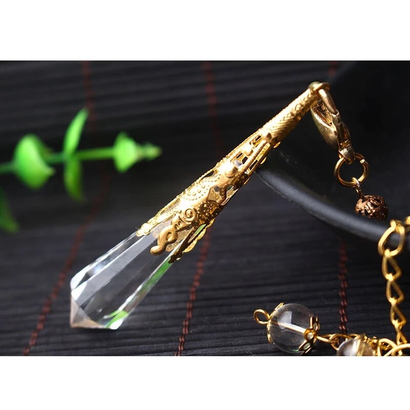 Crystal Divination Connection Pendulum