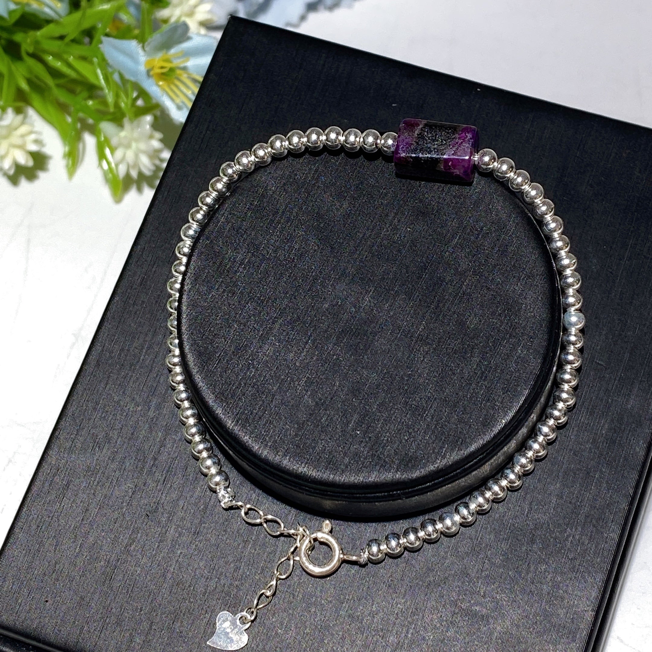 Crystal Healing Bracelet 4-14mm Mixed Stones Spiritual Protection