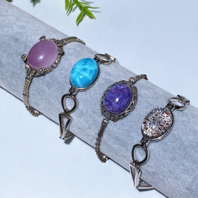 Crystal Healing Spiritual Bracelet with Natural Gemstones