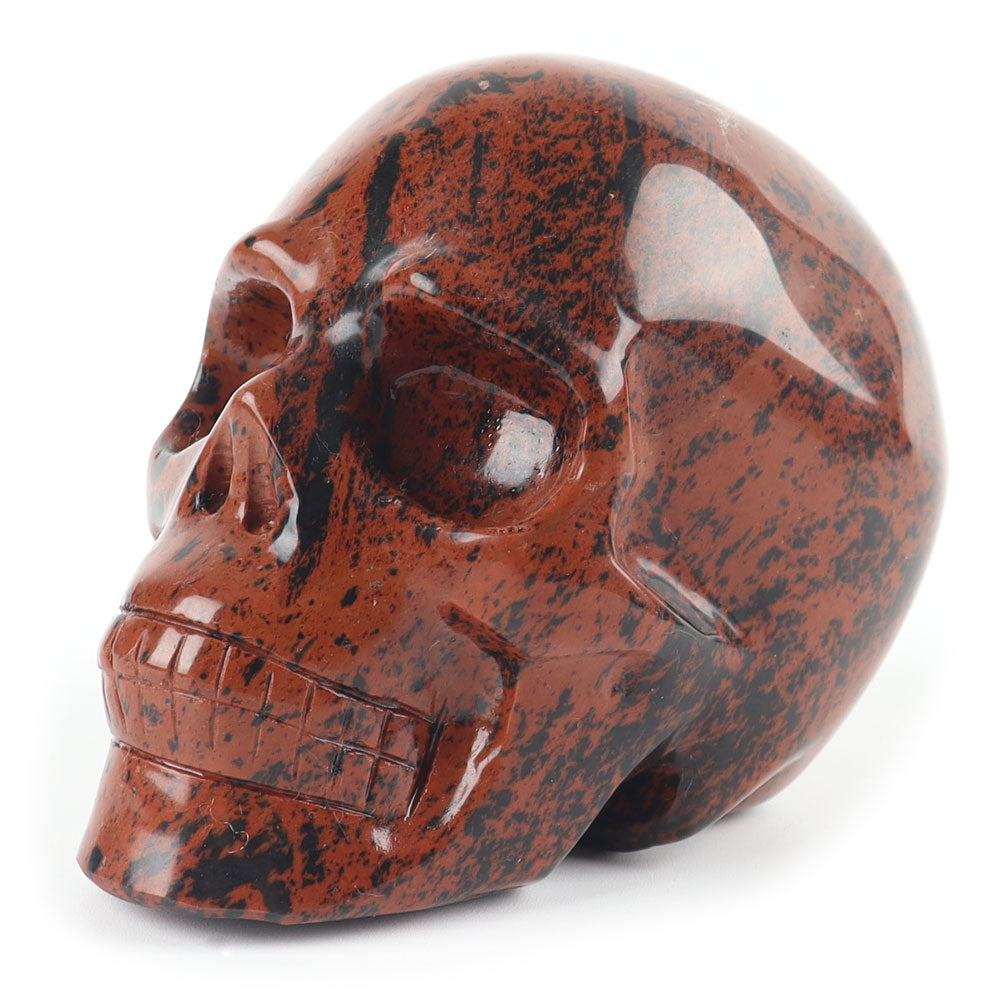 Crystal Skull Figurine Carving 1.7-2.5 inch Home Decor